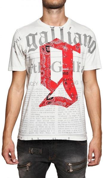 john galliano t shirt